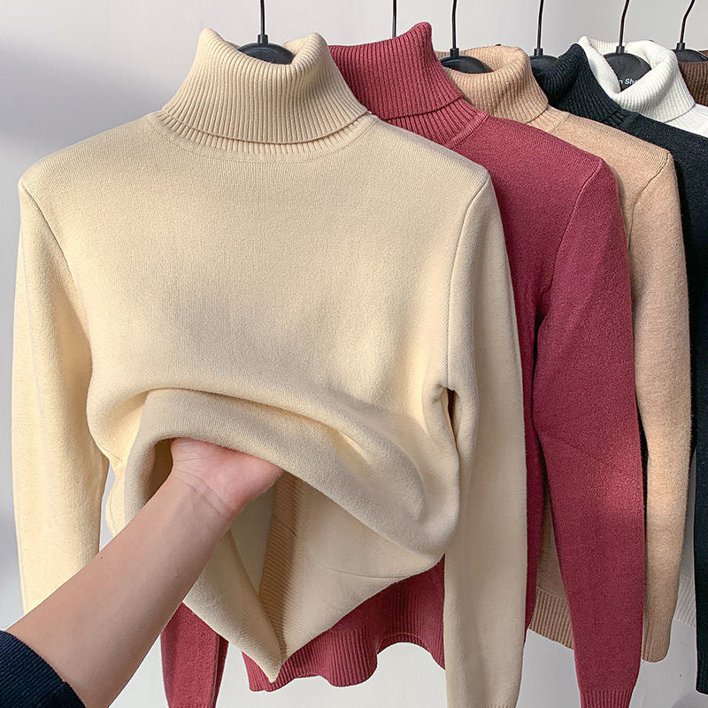 Milani Turtleneck Sweater Women – Warm Fleece Lined Sweatshirt & Casual Winter Cut