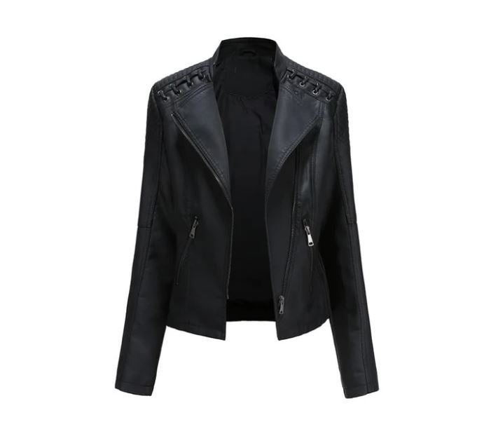 Daphne Women's Vintage Style Office Jacket – Elegant Fitted Cut with Invisible Zip & Piped Pockets