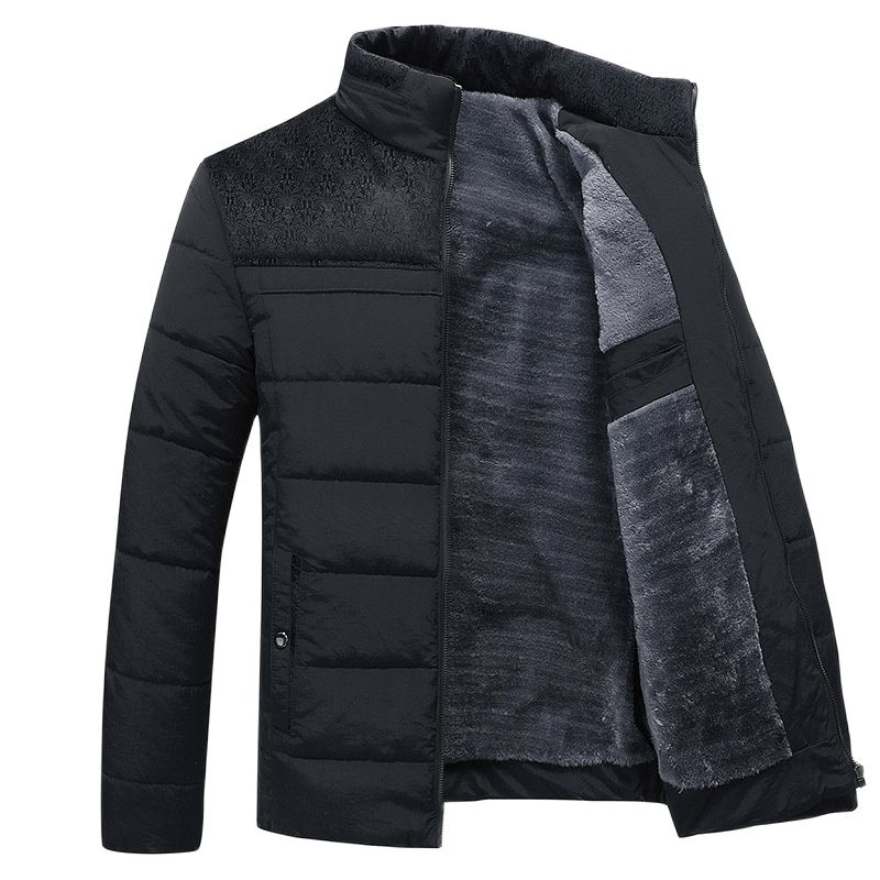 Iker Men's Fleece Jacket Boss – Warm and Long-Lasting, High Collar & Modern Style