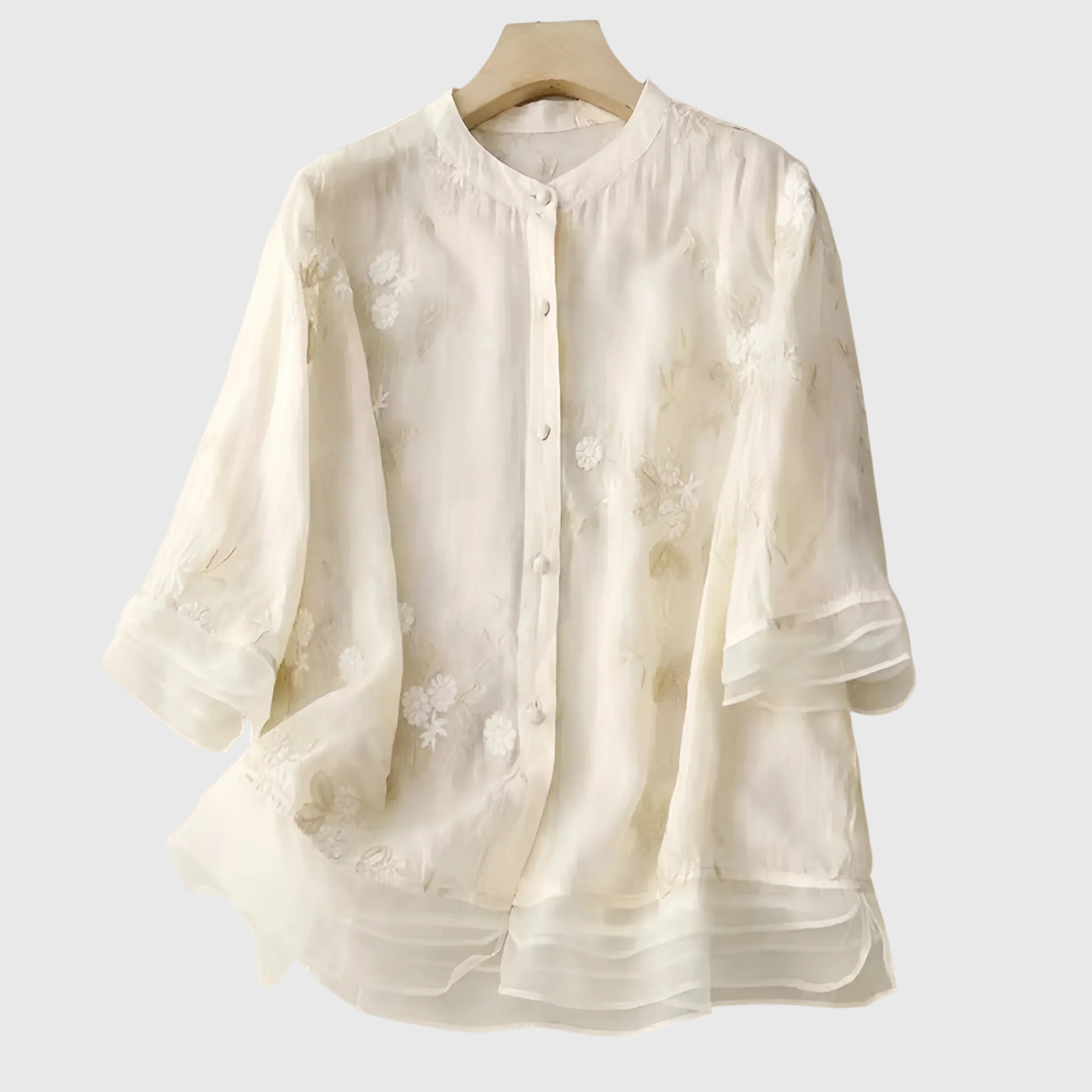 Floral Relaxed Fit Women's Top – Breathable Fabric & Flattering Silhouette
