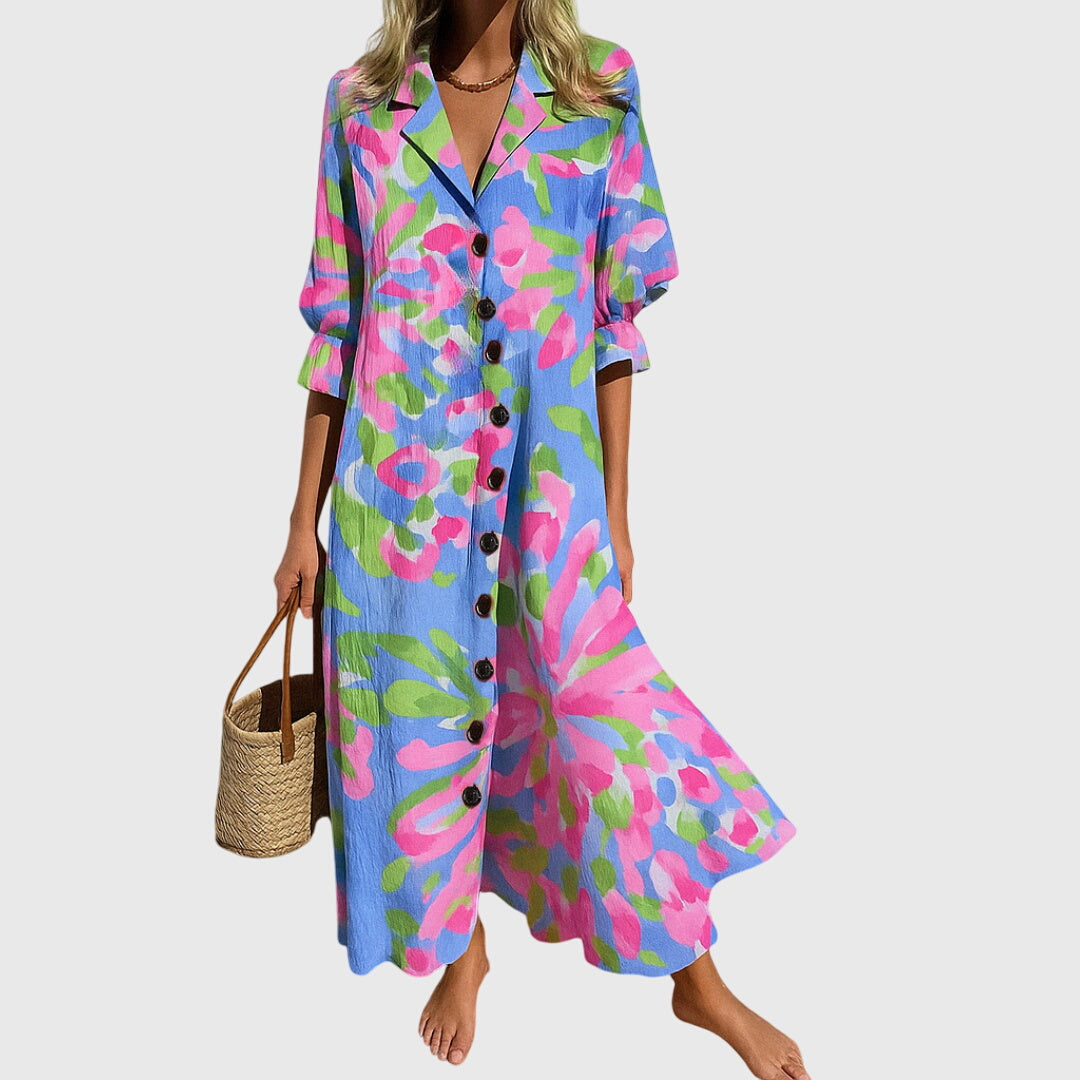 Boho Maxi Dress – Flattering Silhouette