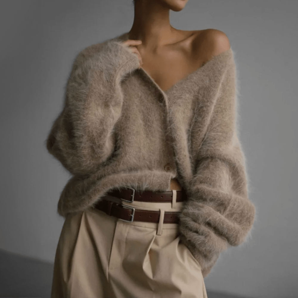 Luella Women's Cardigan – Chic Long Sleeves, Elegant & Comfortable for Everyday Wear
