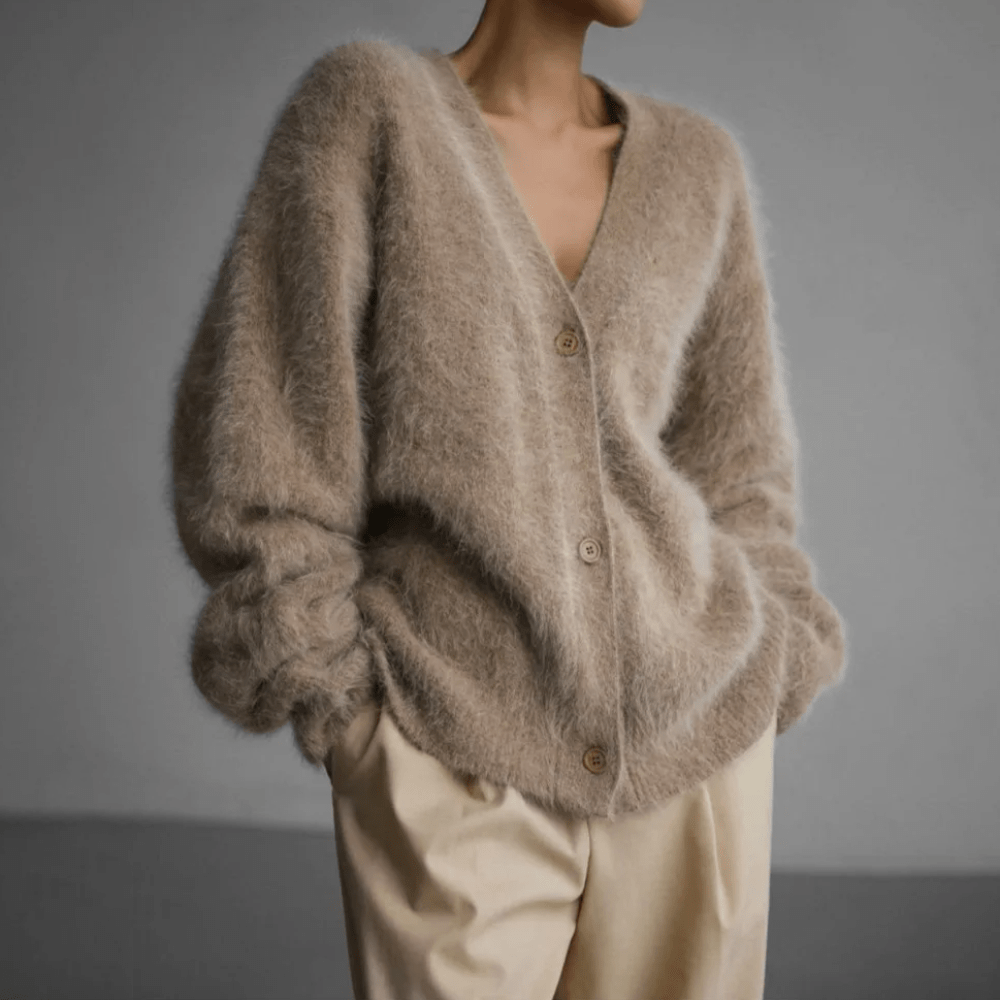 Luella Women's Cardigan – Chic Long Sleeves, Elegant & Comfortable for Everyday Wear
