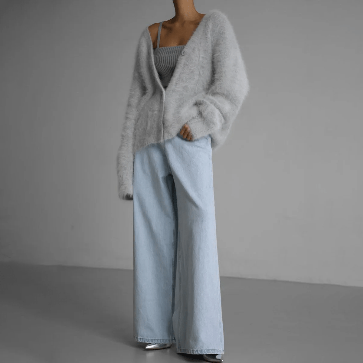 Luella Women's Cardigan – Chic Long Sleeves, Elegant & Comfortable for Everyday Wear