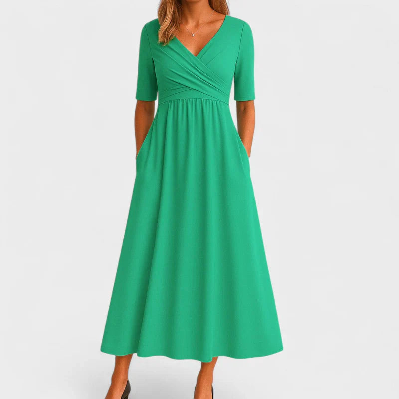 A-Line Midi Dress – Flattering Silhouette