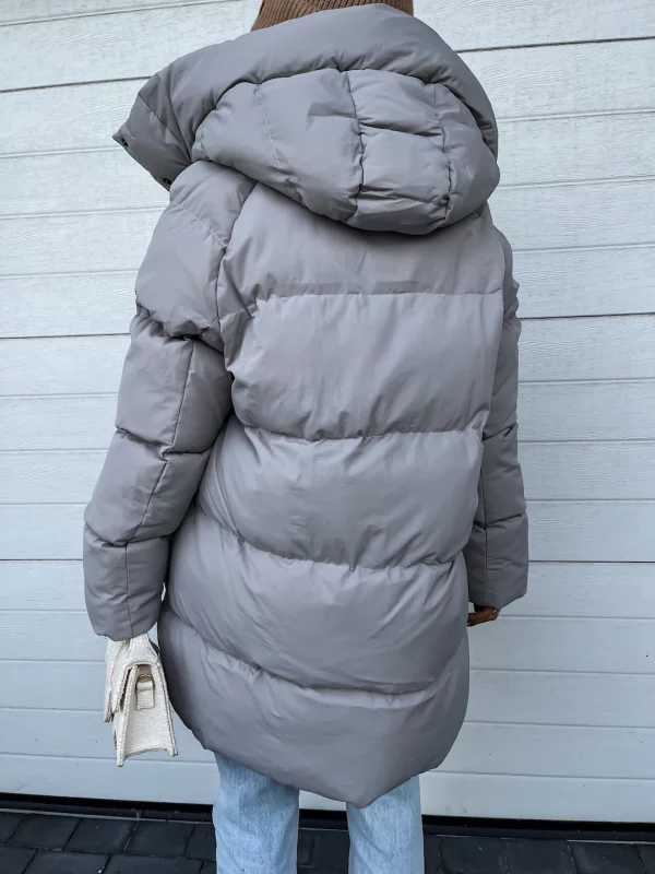 Sheila Women's Winter Coat – Warm, Thick with Integrated Hood & Zipper Closure