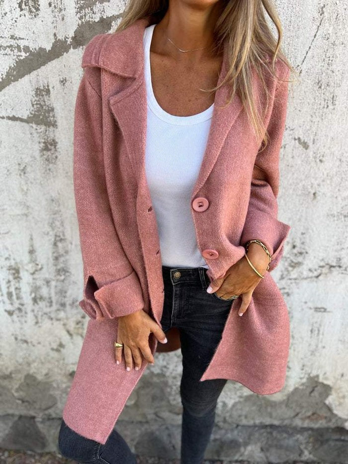 Sophie Woman Spring Coat – Premium Elegant & Light Wool Coat for Mid-Season