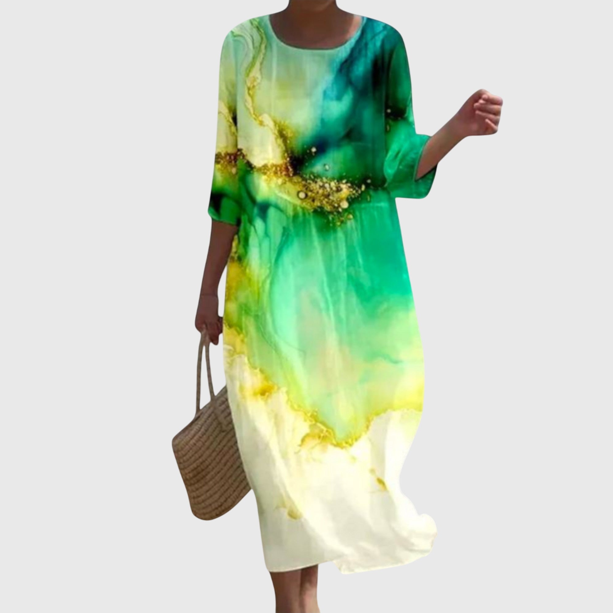 Floral Maxi Dress – Timeless Flattering Fit