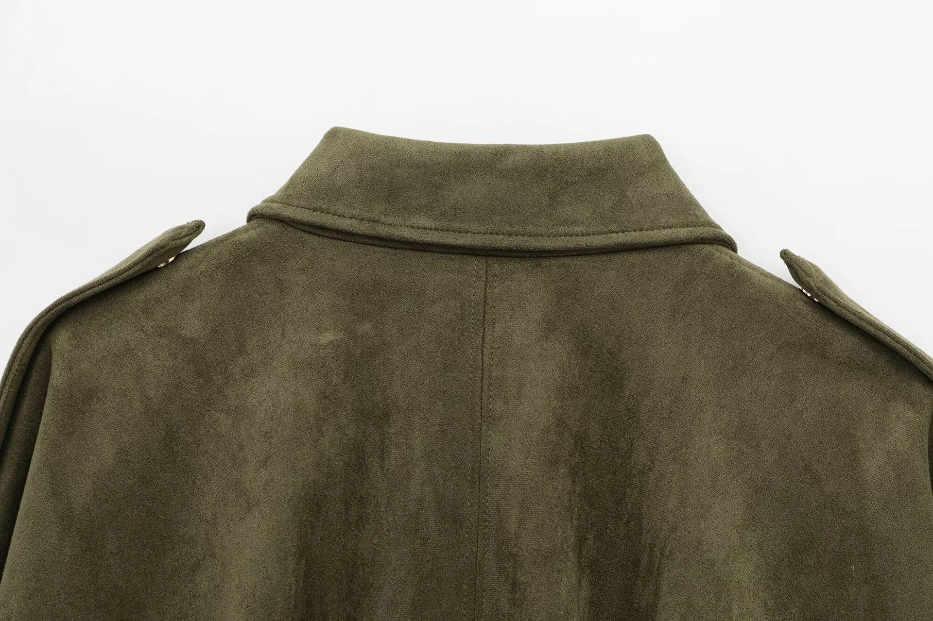 Isla Veste Femme en Daim – Elegant Oversize Jacket with Modern Cut & Soft Comfort