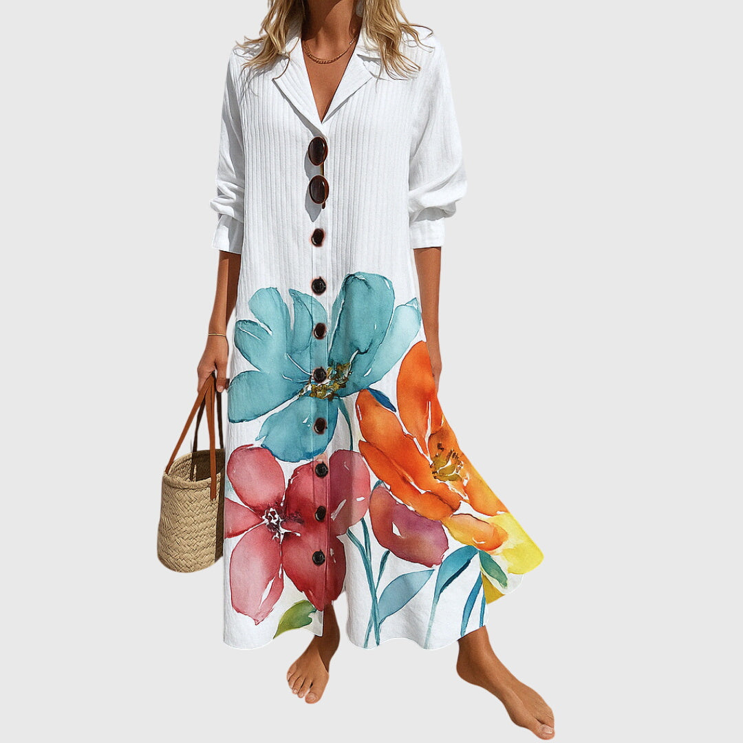 Boho Maxi Dress – Flattering Silhouette