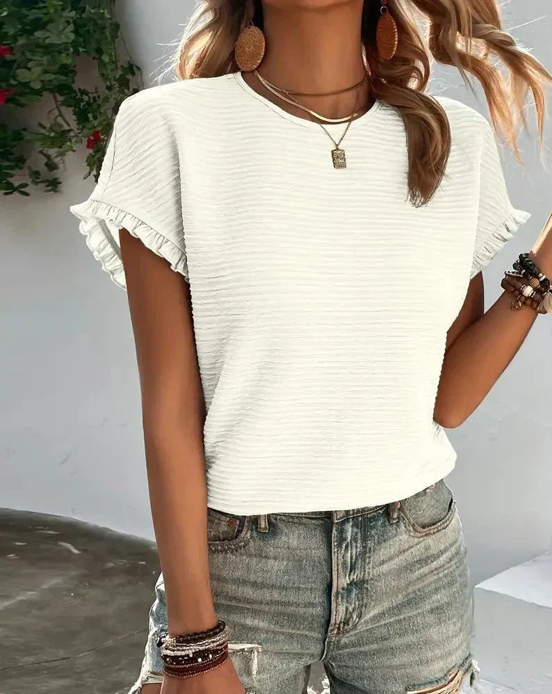 Rima T-Shirt Femme – Classic Lightweight T-Shirt with Flattering Cut & Breathable Fabric