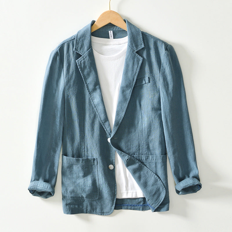 Men's Ward Blazer – Elegant & Lightweight Linen Blazer with Modern and Refined Style