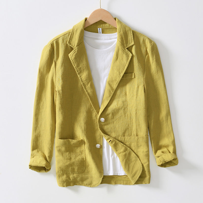 Men's Ward Blazer – Elegant & Lightweight Linen Blazer with Modern and Refined Style