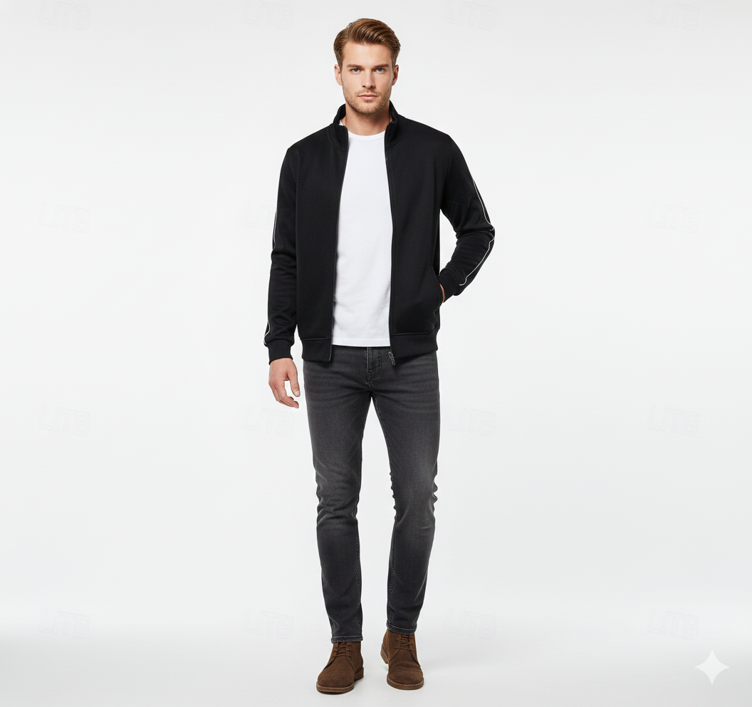 Julien Men's Versatile Vest – Slim Fit & Timeless Functional Style