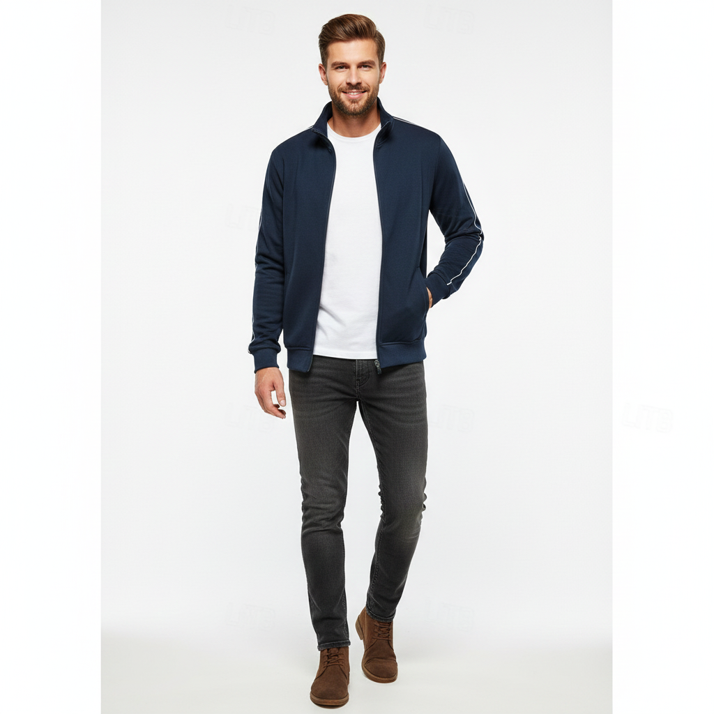 Julien Men's Versatile Vest – Slim Fit & Timeless Functional Style