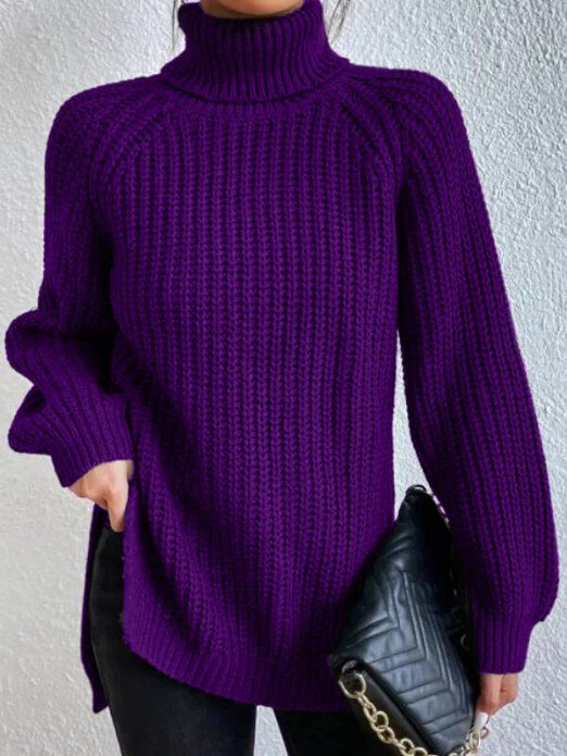 Gianna Turtleneck Sweater Women – Soft and Warm Knit Sweater with Elegant Casual Fit