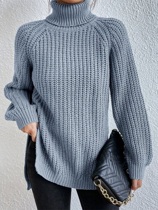 Gianna Turtleneck Sweater Women – Soft and Warm Knit Sweater with Elegant Casual Fit