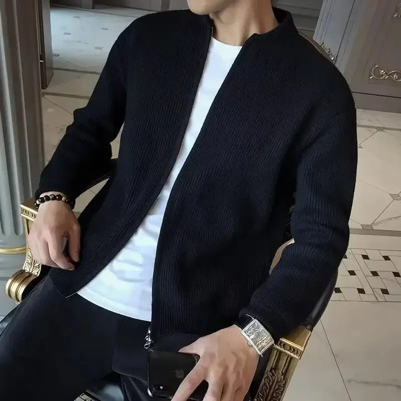 Rex Men's Vest – Warm & Comfortable Zipped Jacket with Elegant Modern Style
