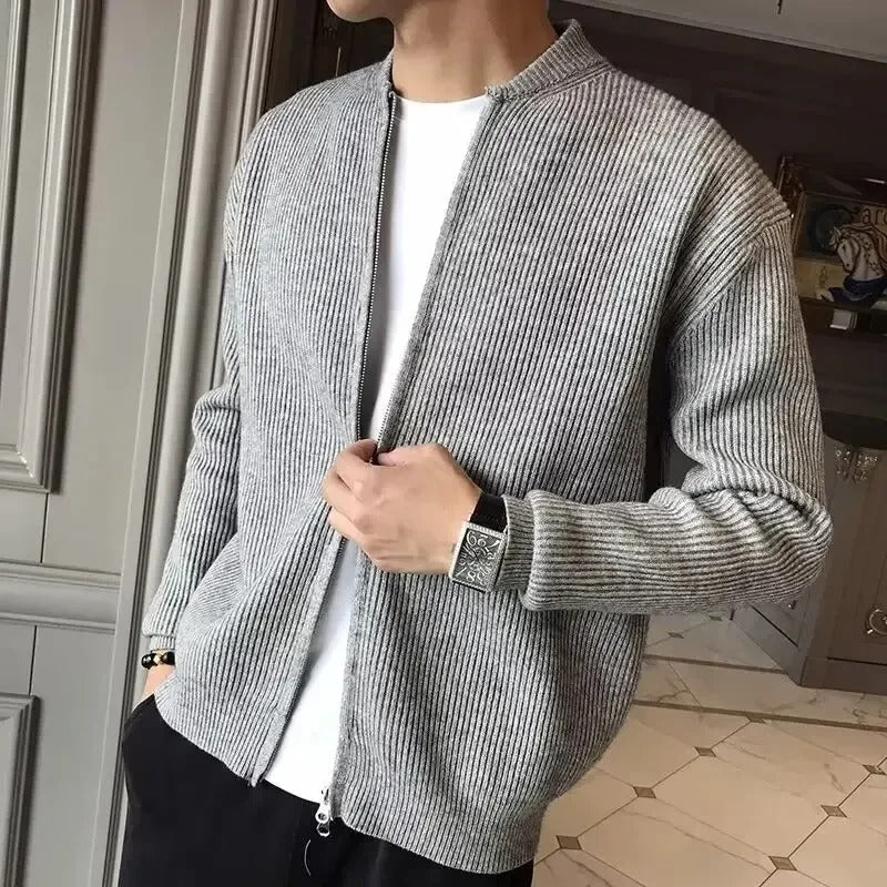 Rex Men's Vest – Warm & Comfortable Zipped Jacket with Elegant Modern Style