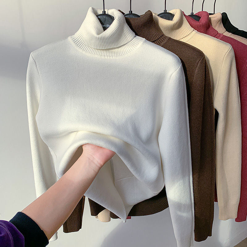 Milani Turtleneck Sweater Women – Warm Fleece Lined Sweatshirt & Casual Winter Cut