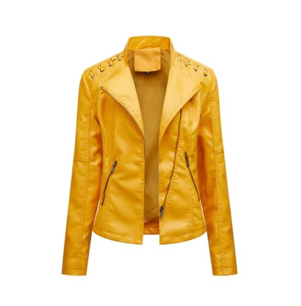 Daphne Women's Vintage Style Office Jacket – Elegant Fitted Cut with Invisible Zip & Piped Pockets