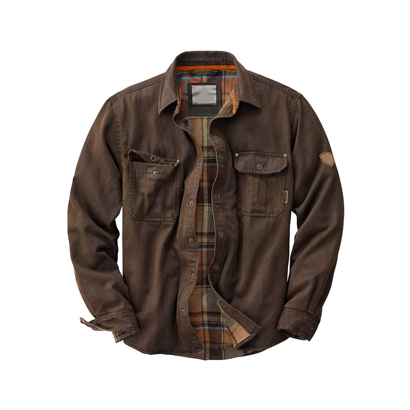 Tijno Men's Jacket – Classic & Elegant Vintage Jacket with Timeless Style