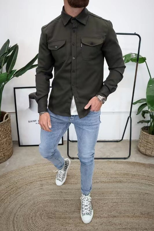 Owen Homme Surchemise – Versatile Casual Shirt with Modern Style & Comfort