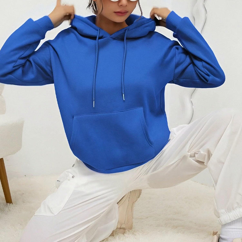 Chloe Classic Women's Hoodie – Comfortable Sweatshirt with Hood and Kangaroo Pocket