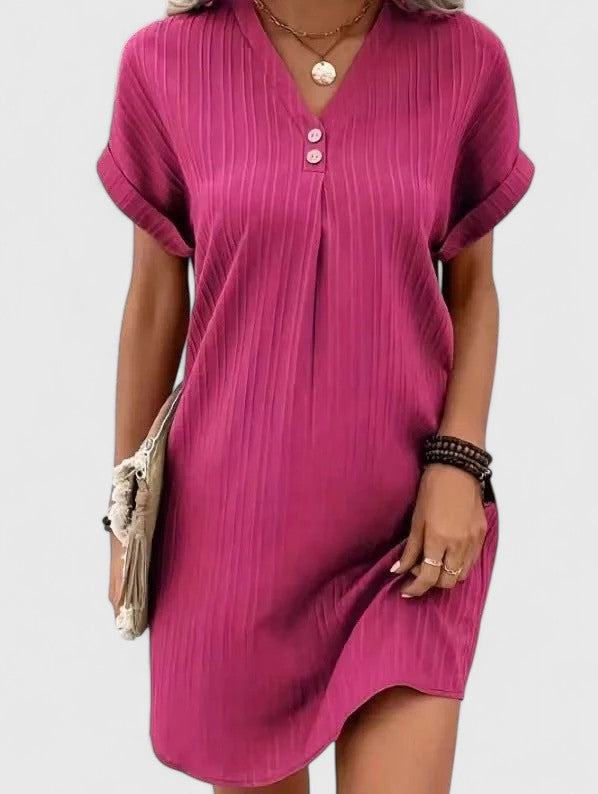 Relaxed Fit Dress – Breathable Fabric & Lightweight Feel