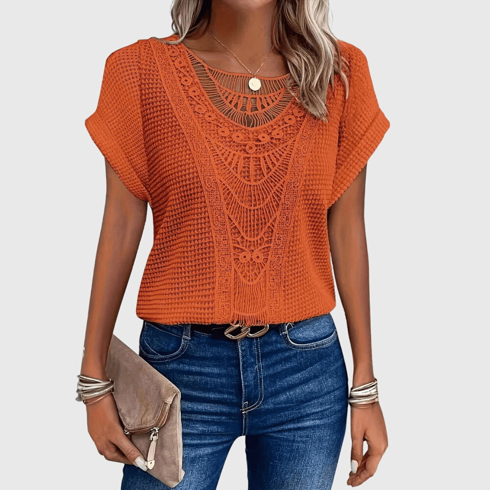 Women's Top – Breathable Fabric & Lightweight Feel