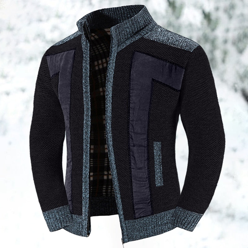 Thom Men's Zip-Up Vest – Soft and Warm Mesh Layer with Modern Cut & Lightweight Insulating Comfort