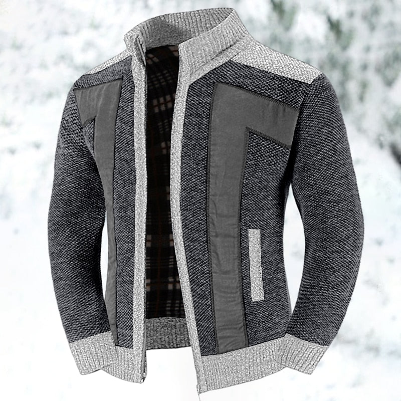 Thom Men's Zip-Up Vest – Soft and Warm Mesh Layer with Modern Cut & Lightweight Insulating Comfort
