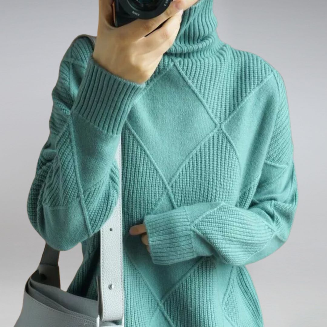 Myla Turtleneck Pullover in Cashmere – Soft, Warm & Elegant Sweater for Women