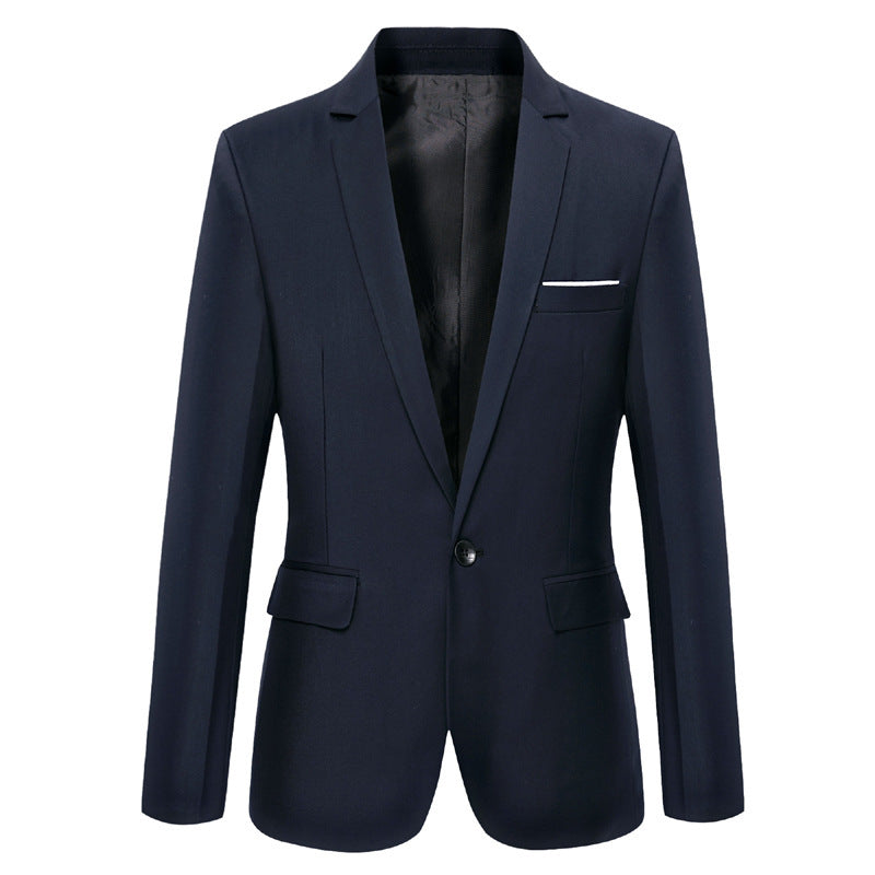 Harvey Blazer Homme – Elegant Classic Slim Fit Jacket with Notched Lapel & Chic Finish