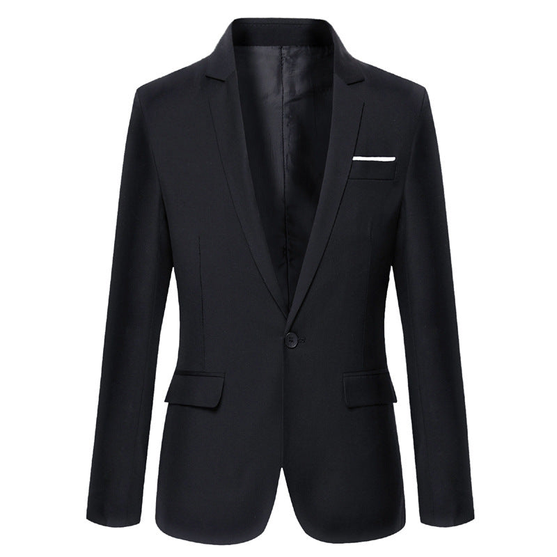 Harvey Blazer Homme – Elegant Classic Slim Fit Jacket with Notched Lapel & Chic Finish