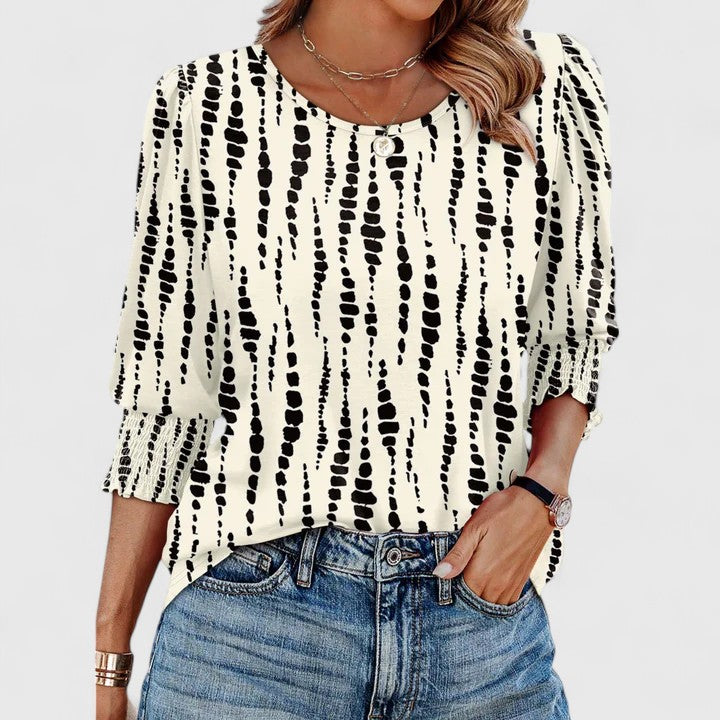 Relaxed Fit Women's Top – Breathable Fabric & Lightweight Feel