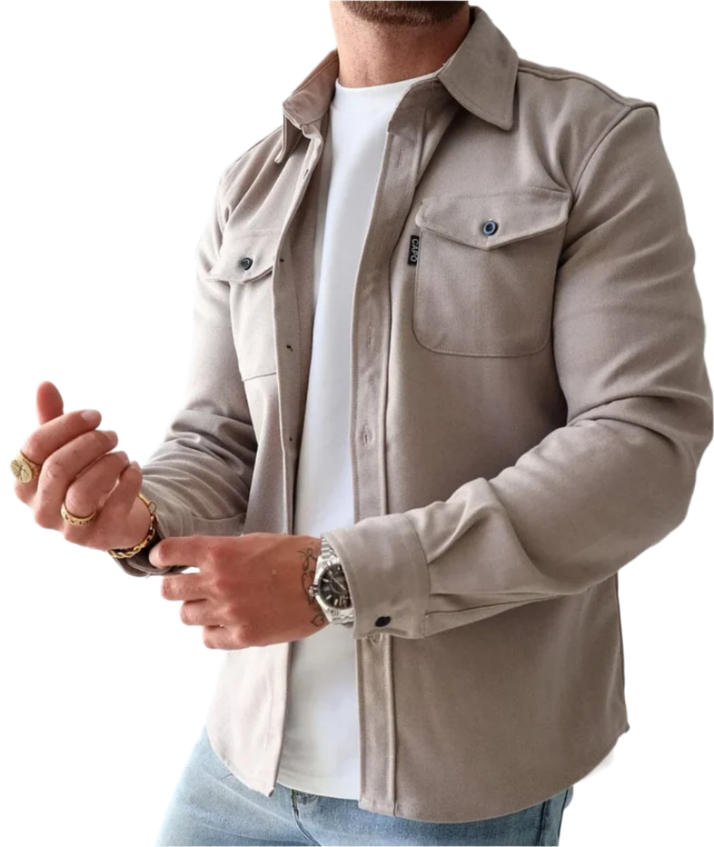 Maxim Men's Shirt – Elegant Shirt in Premium Cotton for Autumn & Casual Occasions