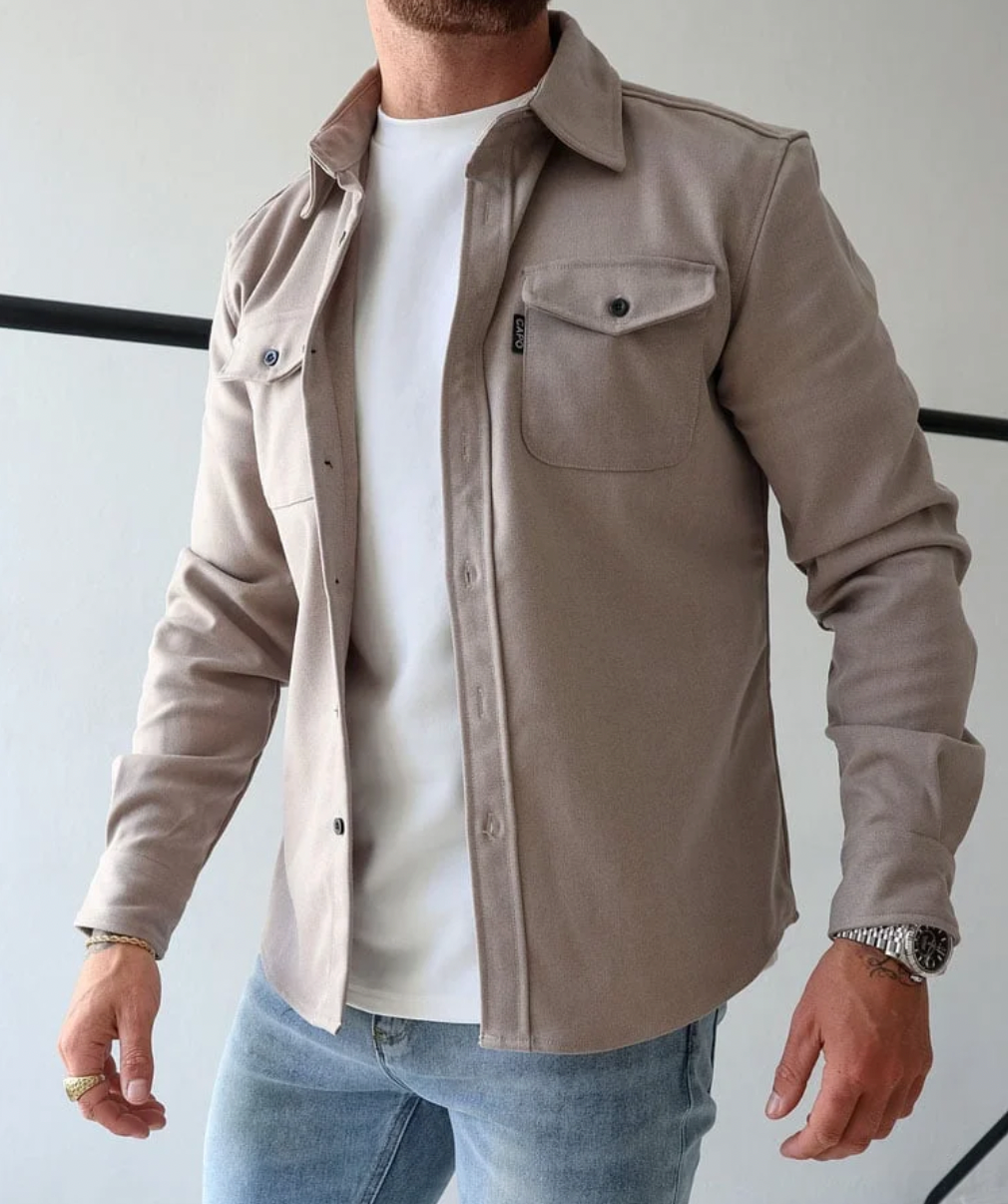Maxim Men's Shirt – Elegant Shirt in Premium Cotton for Autumn & Casual Occasions