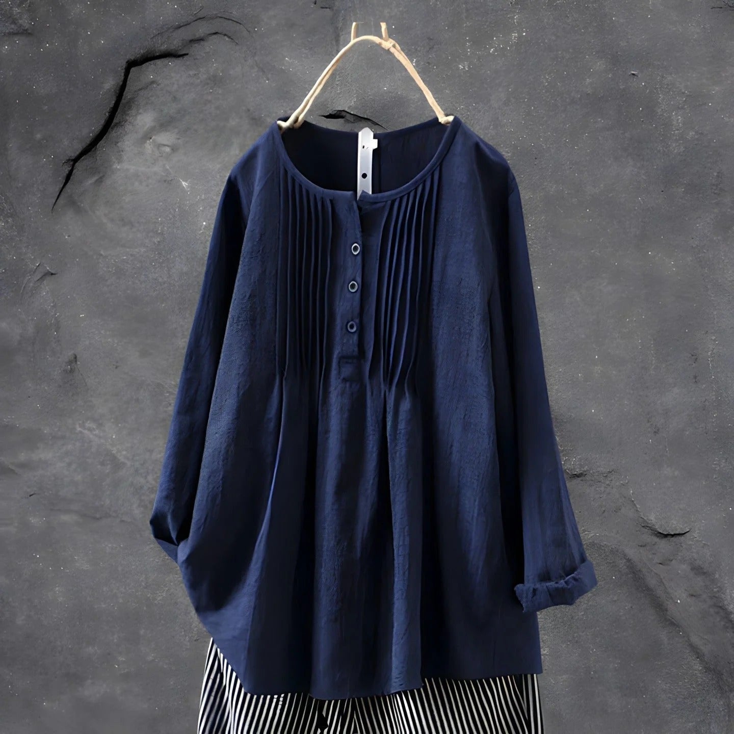 Blouse Oversize Woman Vanessa – Chic Loose Top in Premium Fabric for All Occasions