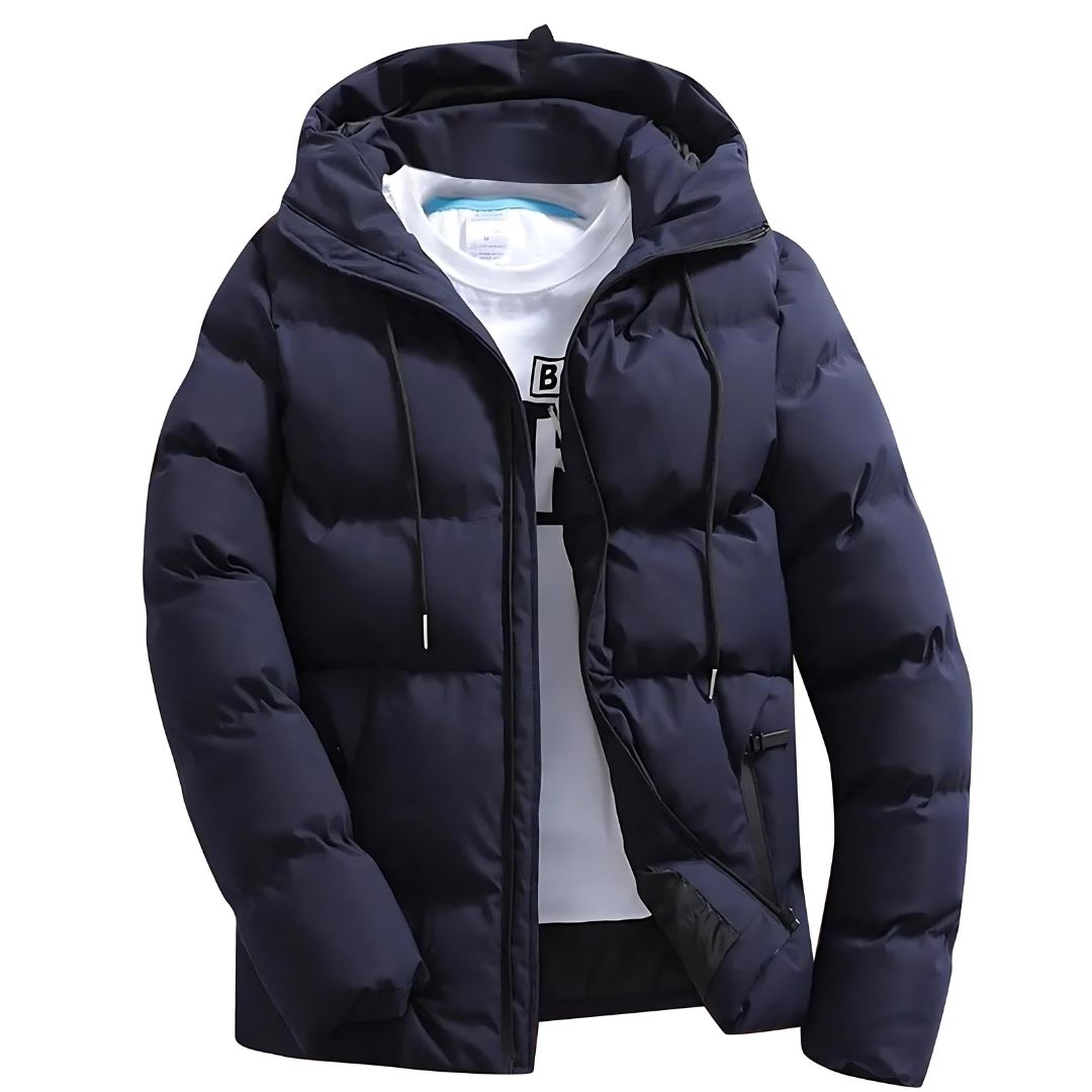 Marco Parka Homme – Waterproof Winter Coat with Adjustable Hood & Warm Lining