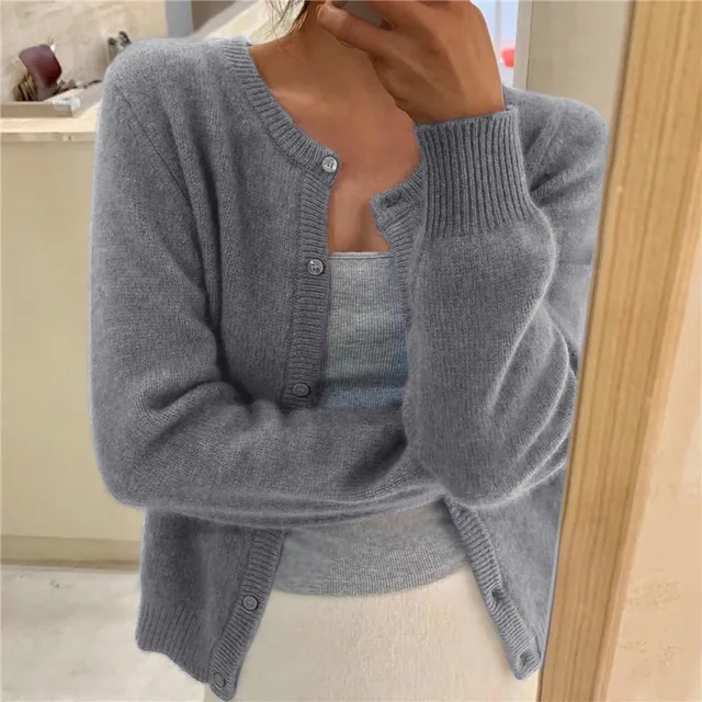 Sydney Cardigan Femme – Soft Knit Cardigan with Loose Fit & Timeless Elegance