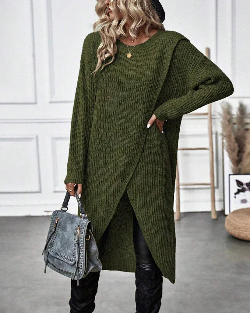 Sylvia Pull Woman – Long Elegant & Comfortable Sweater for Chic Everyday Look