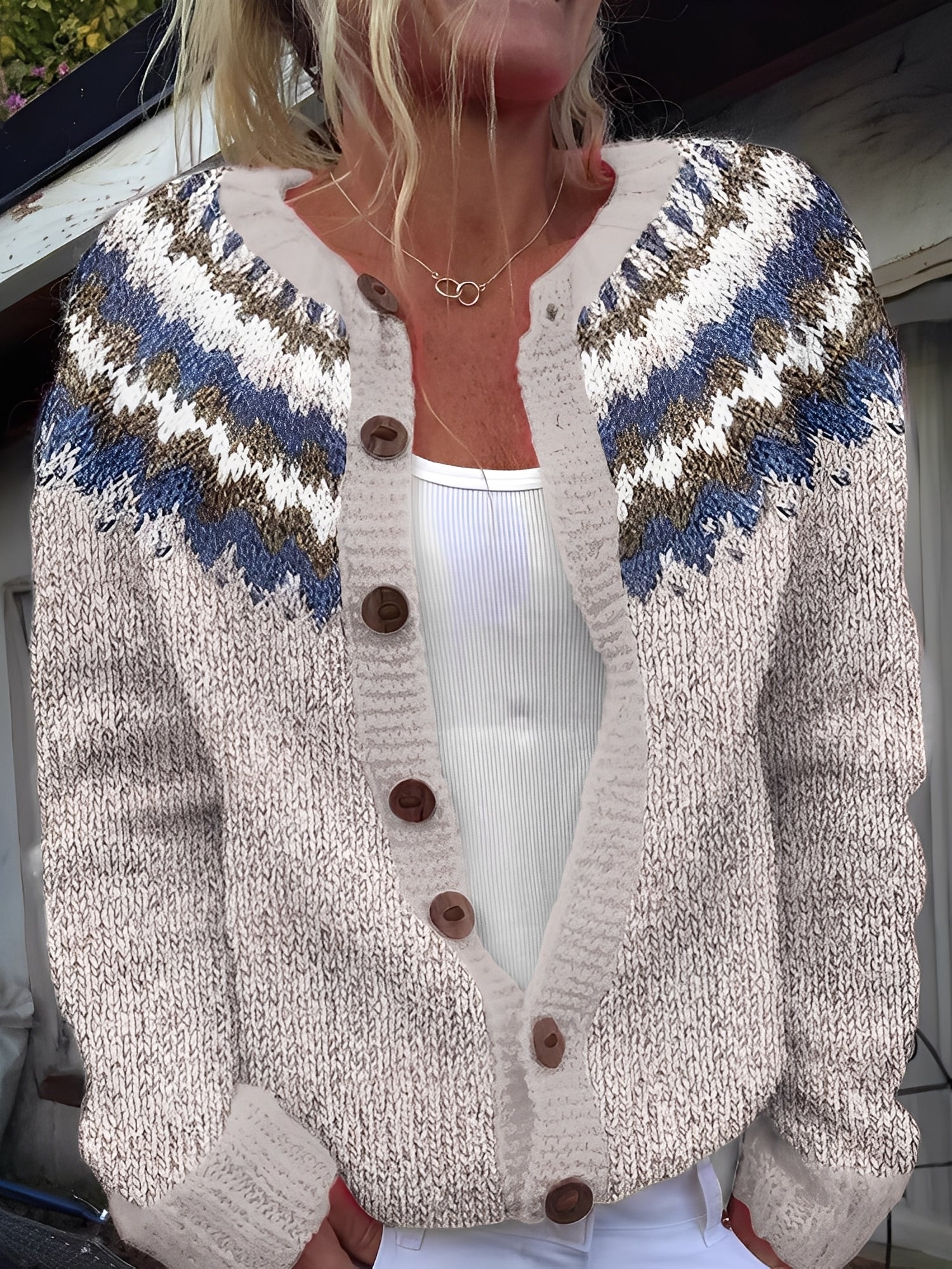 Ember – Women's Button Cardigan – Light and Soft Knit with Classic and Elegant Design