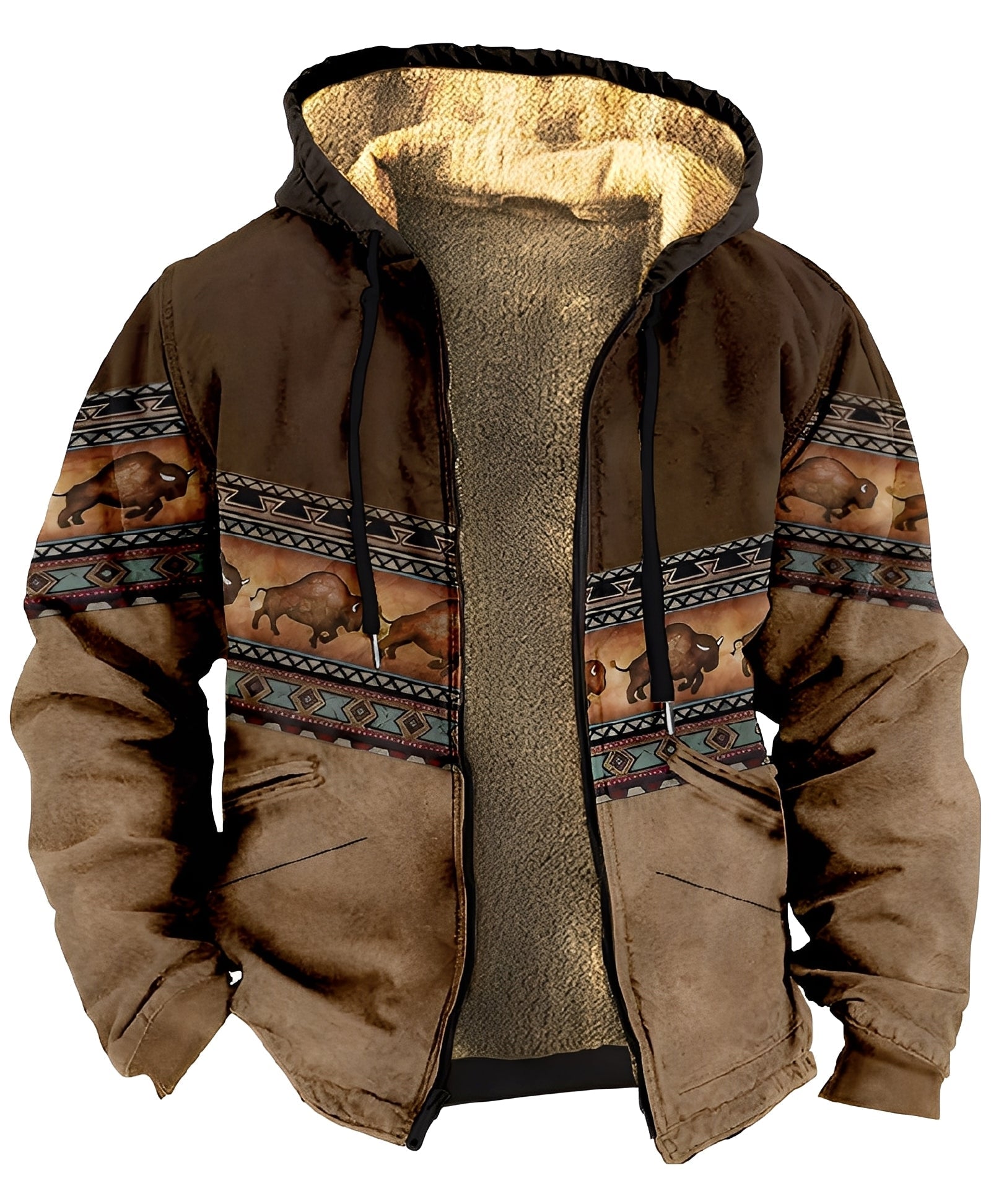 Mervin Men's Vest – Color Block Hoodie in Soft & Breathable Fabric
