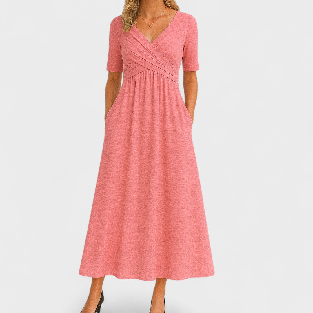 A-Line Midi Dress – Flattering Silhouette