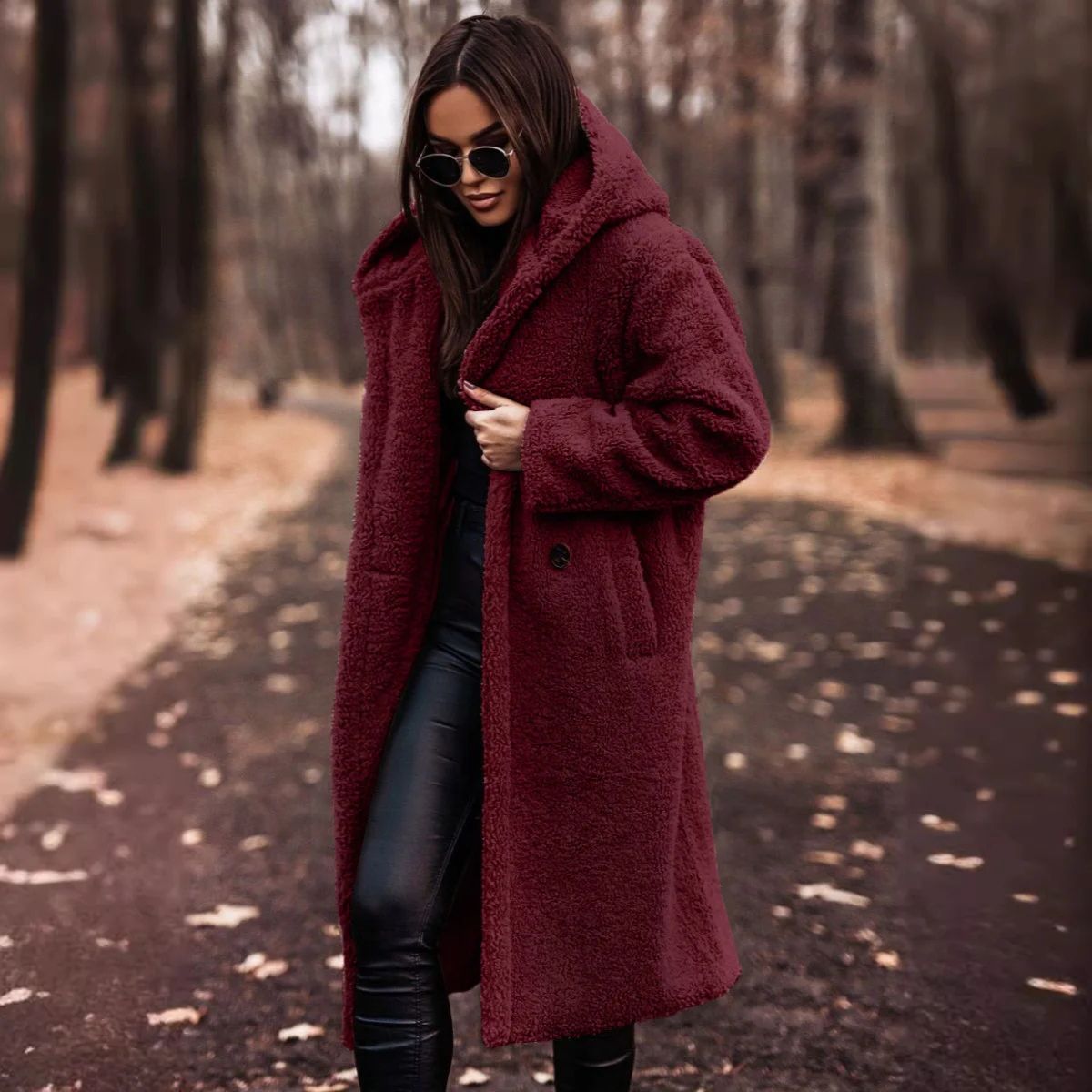 Faith Autumn Coat for Women – Warm and Elegant Jacket with Secure Closure & Modern Chic Design
