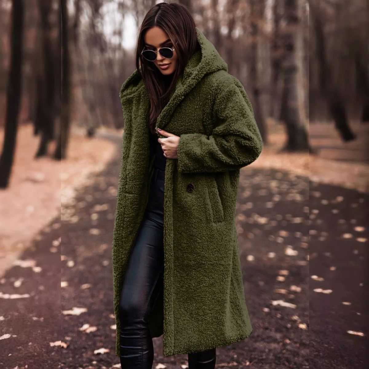 Faith Autumn Coat for Women – Warm and Elegant Jacket with Secure Closure & Modern Chic Design
