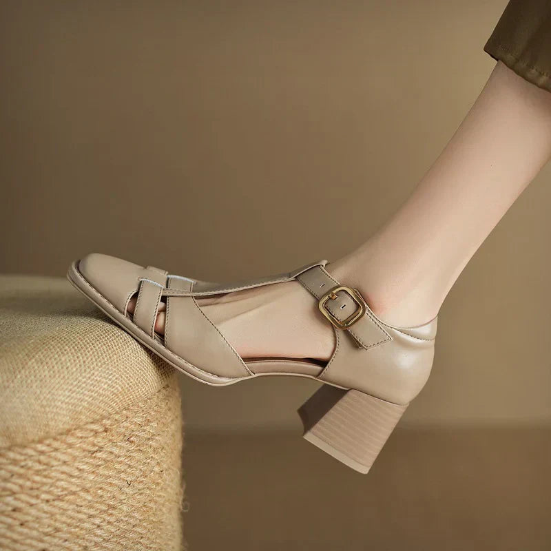 Annie | Square Toe Sandals