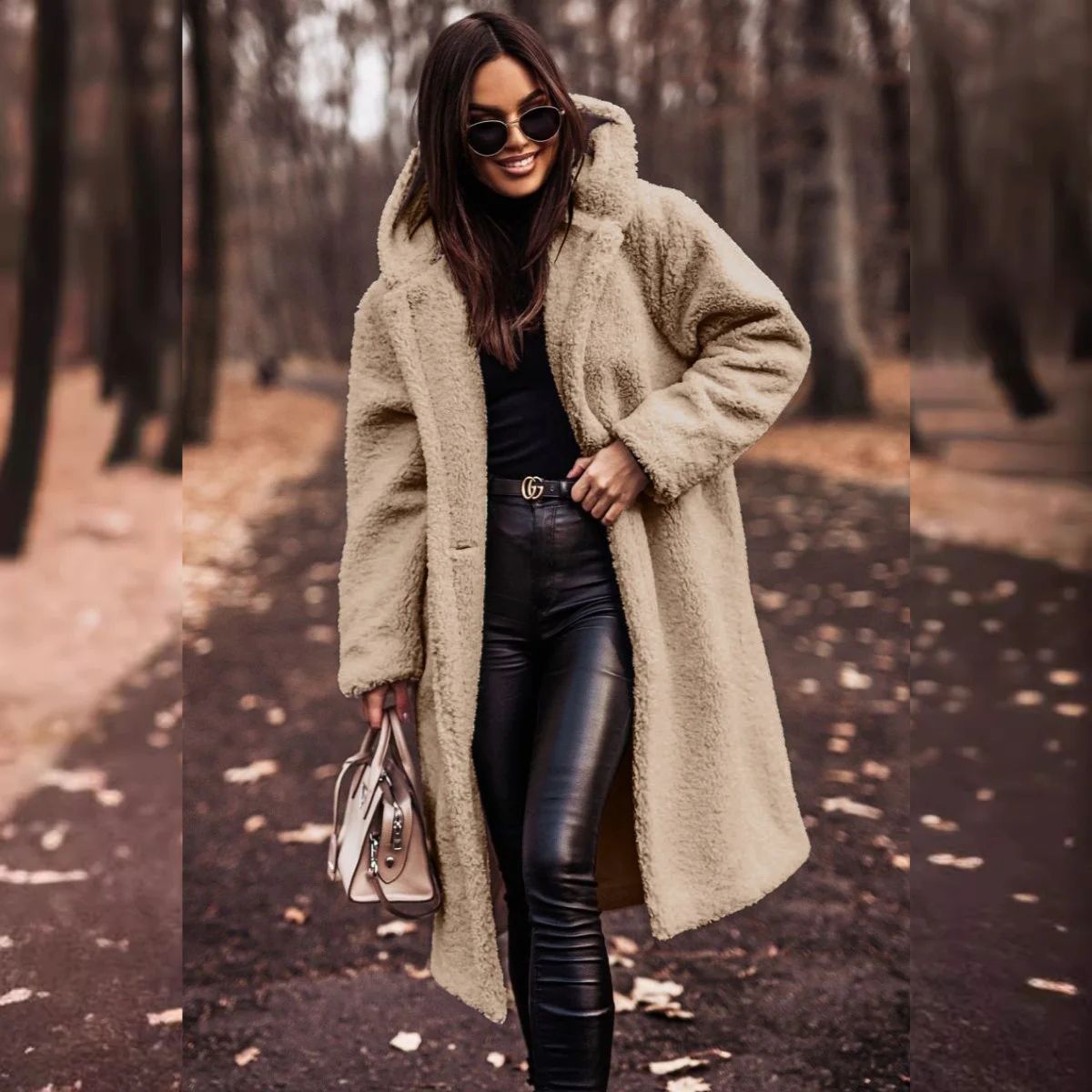 Faith Autumn Coat for Women – Warm and Elegant Jacket with Secure Closure & Modern Chic Design