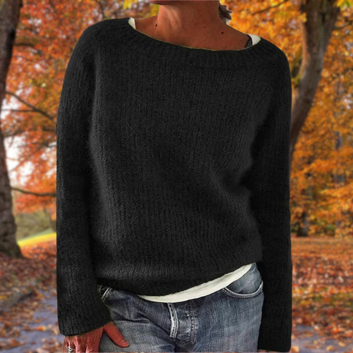 Daphne Women's Pull Tricot Emora Nova – Soft Knit, Boat Neck & Comfortable Fit